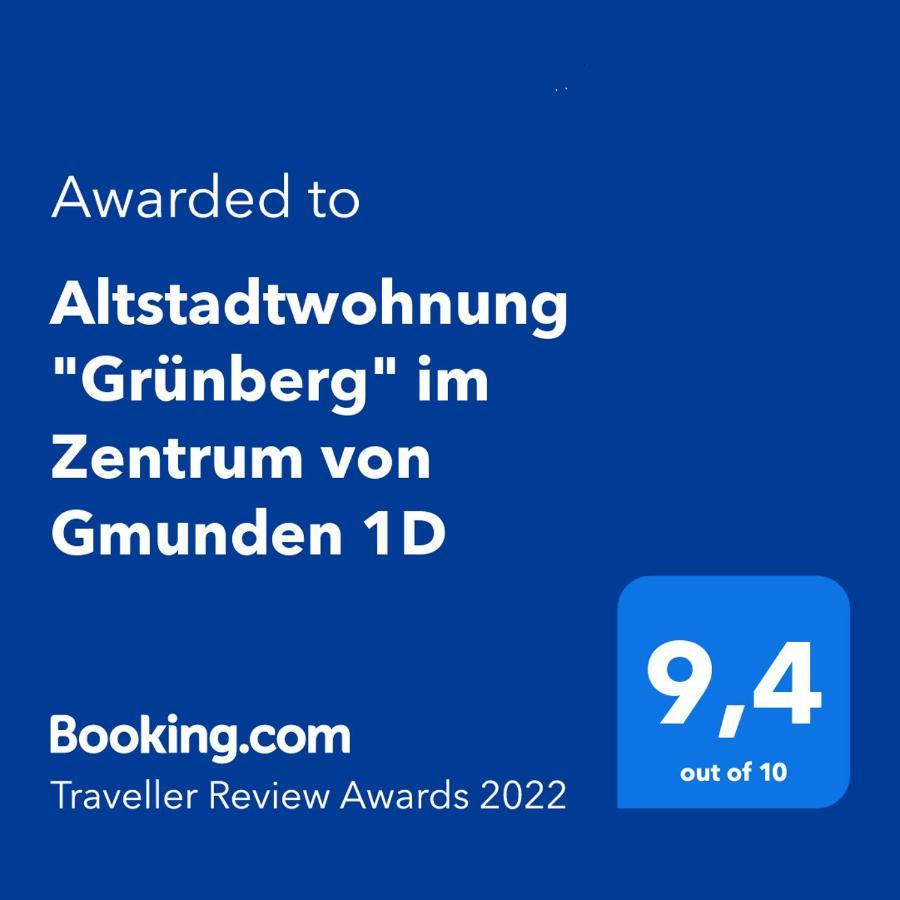 Altstadtwohnungen "Grunberg 1D" & "Gmunden 3D Mit Seeblick" Im Zentrum Von Gmunden Esterno foto